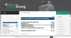 Desktop Screenshot of howtoretirestrong.com